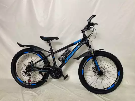 Велосипед подростковый спортивный DSMA 007, 24д черно-синий